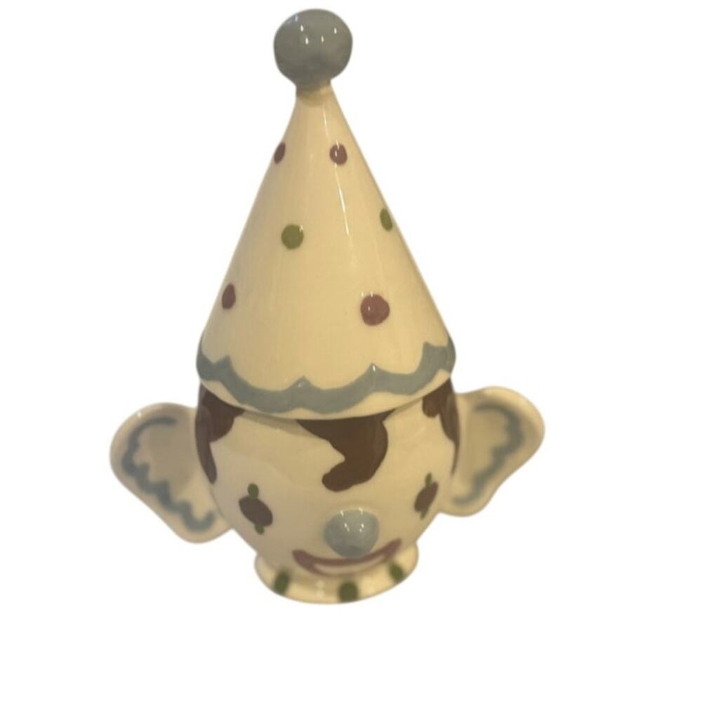 Cleminson's‎ of California Art Pottery clown
